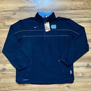 2011 Nike team university North Carolina Storm-Fit quarter zip jacket